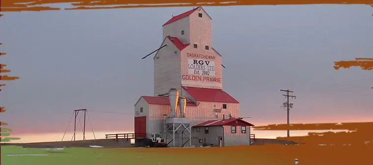 Image depicts small town canada