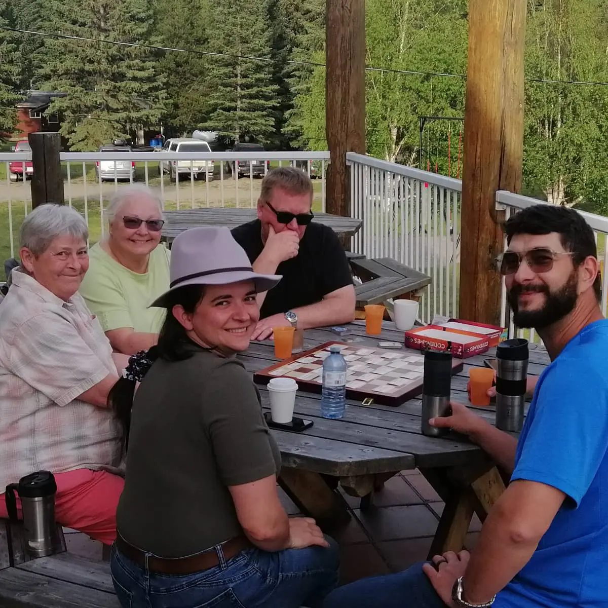 2024 Internship 6 Pastoral interns spend time with people in the community.